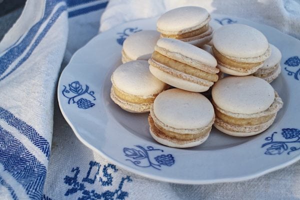 macarones salted caramel macarones