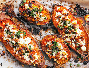 Ugnsbakad sötpotatis recept