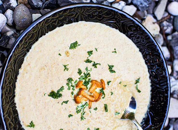 kantarellsoppa