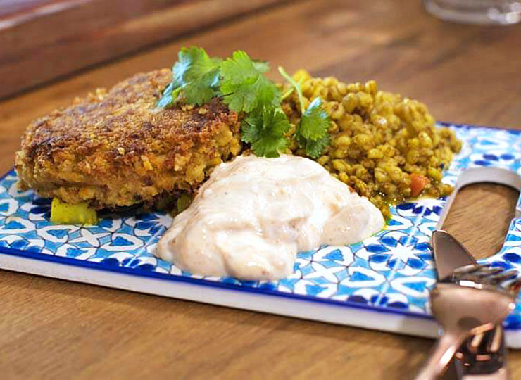 vegetarisk veckomatsedel