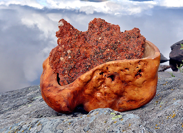 fröknäcke med nässlor