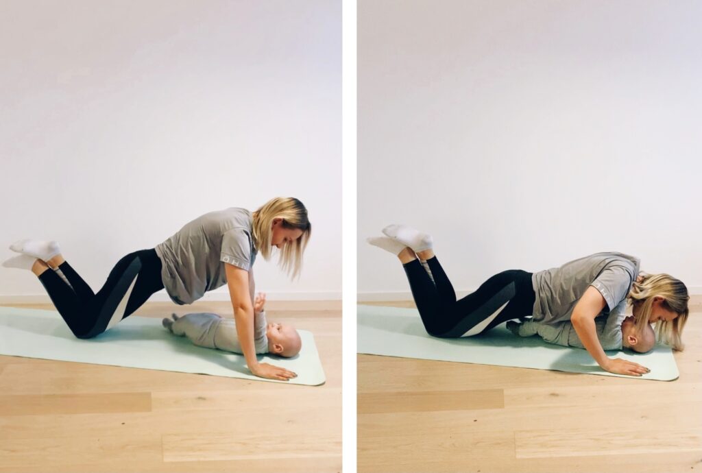 träna med din bebis