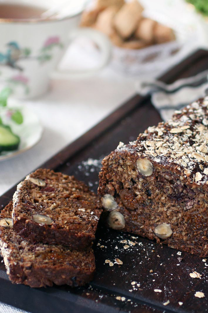 glutenfritt bröd med svarta bönor