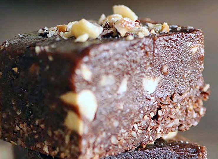 nyttiga raw food brownies