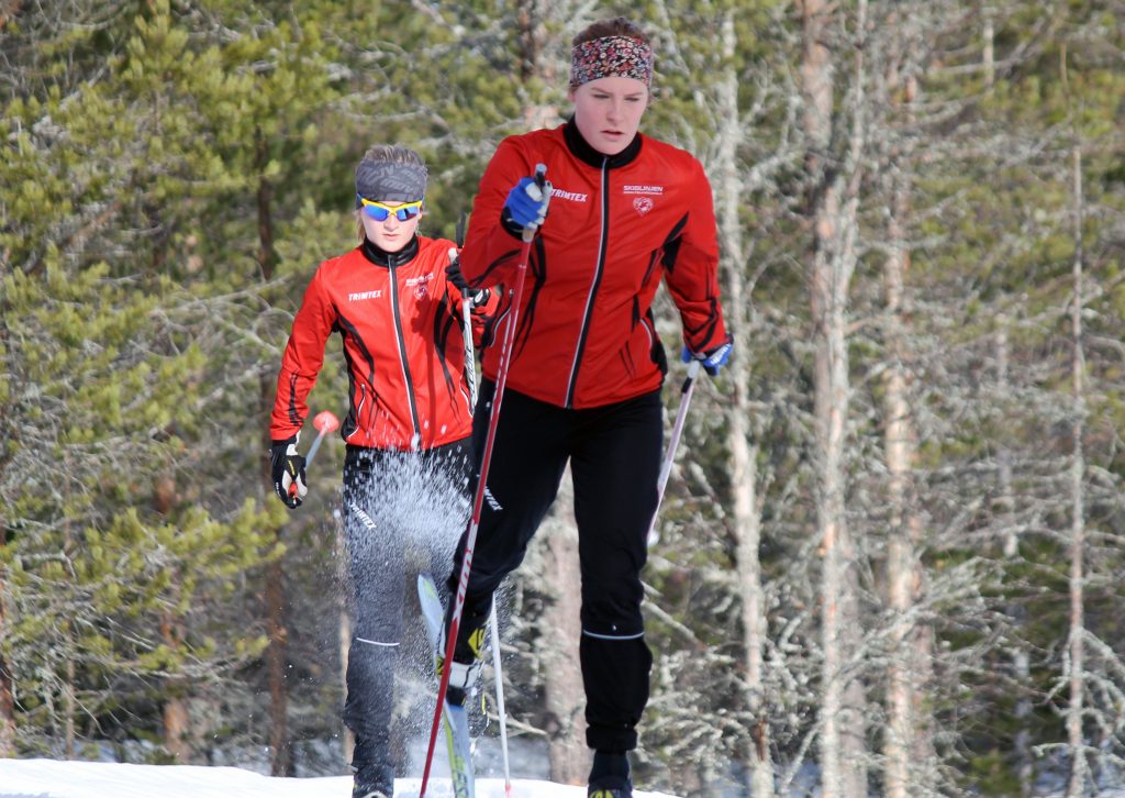 träningsläger för längdskidåkare