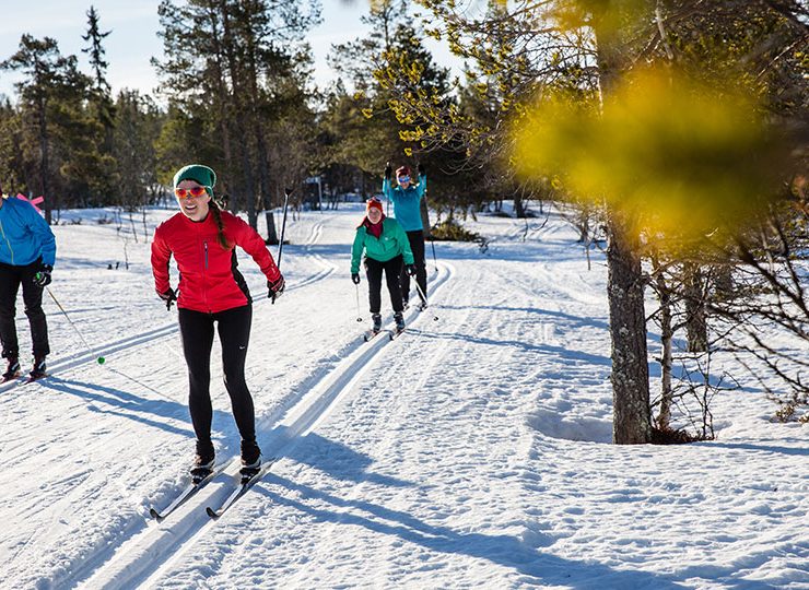 träningsläger för längdskidåkare