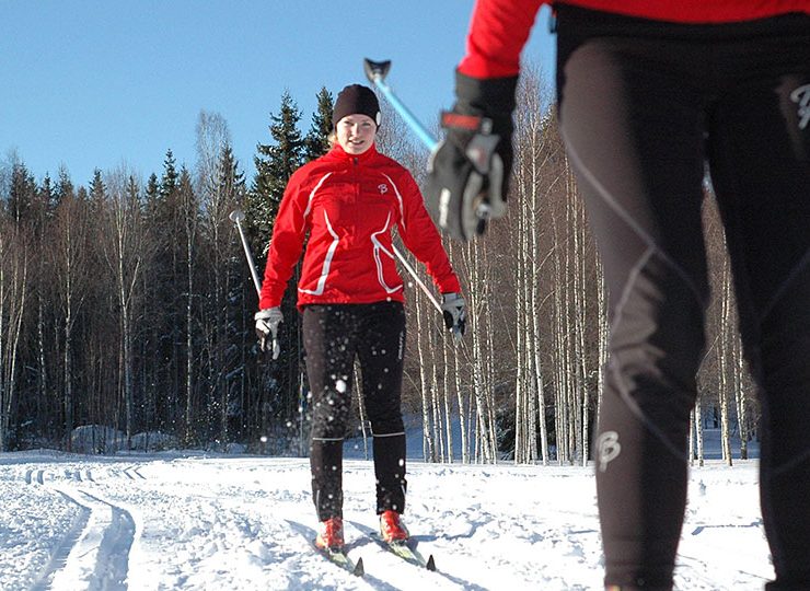 kläder för längdskidåkning