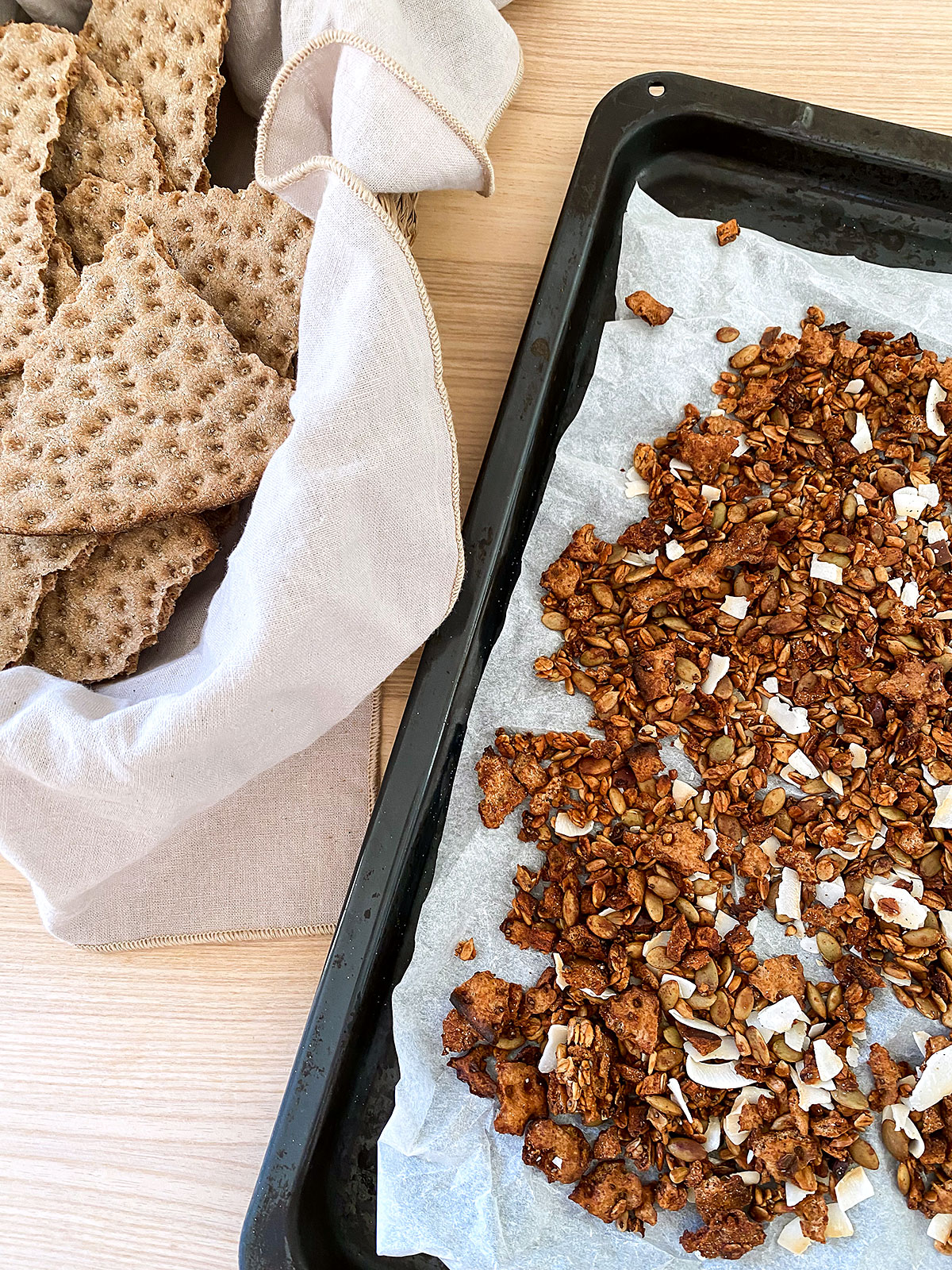 knackepizza3 - knäckebrödsgranola