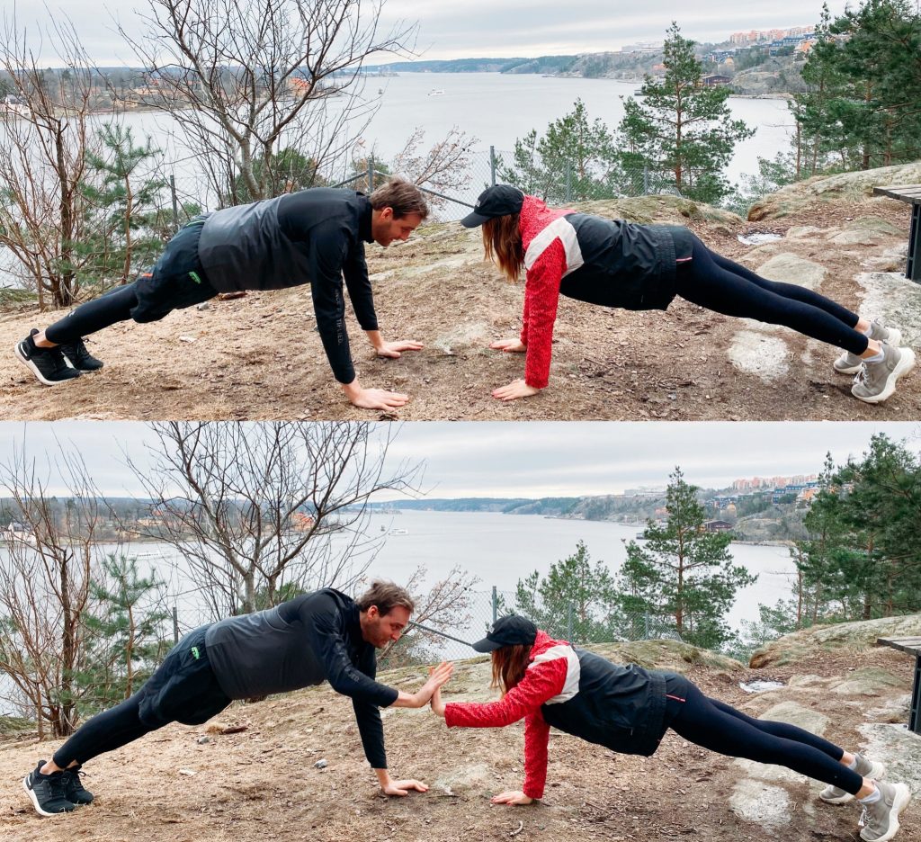 Alla hjärtans dag - Klapp i planka