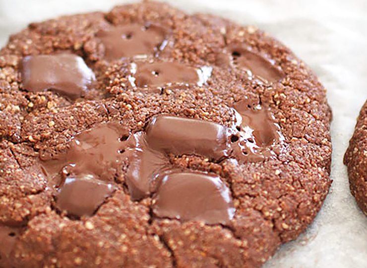 sockerfria chocolate chip cookies