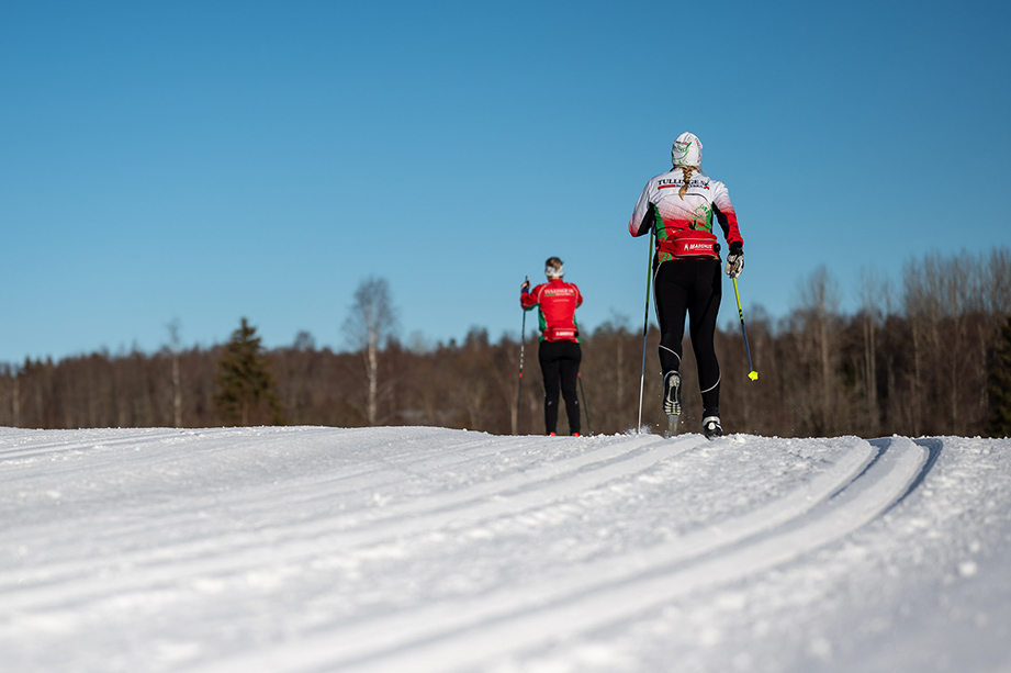 träningsläger för längdskidåkare