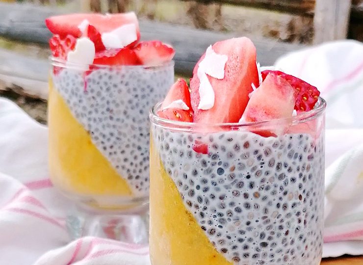 chiapudding med mango