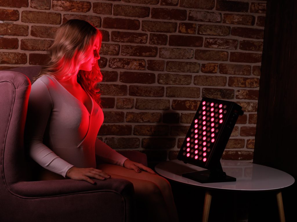  infrarött ljus rödljusterapi