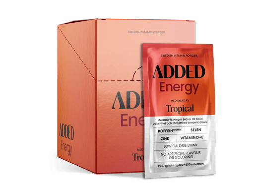 adddedenergy - Lucka 11: Vinn smart funktionsdryck i pulverform från Added
