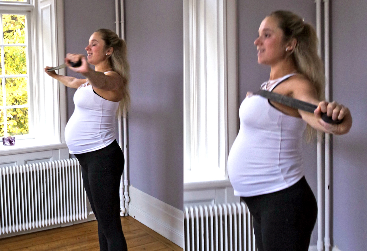 gravid_axlar_bella - Träning vid graviditet