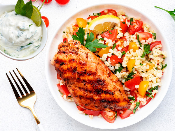 kyckl-bulgur - näringsberäknade recept