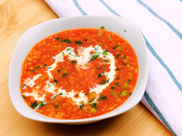 soppa - näringsberäknade recept