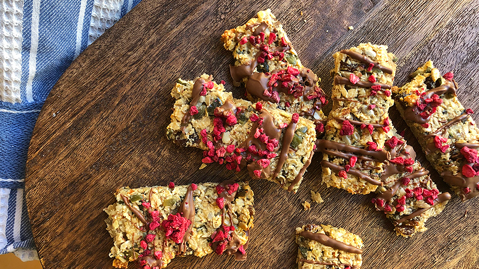 proteinbars med nötter