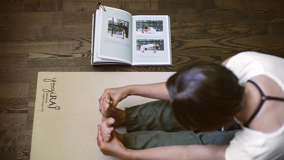 avslutande Ashtangayogapositioner 