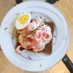 nyttig-lunch Snabb, god och nyttig räkmacka