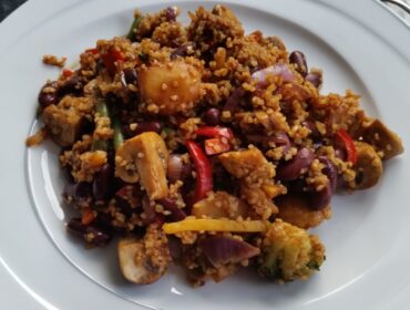 nyttiga recept - Vegetarisk bulgursallad