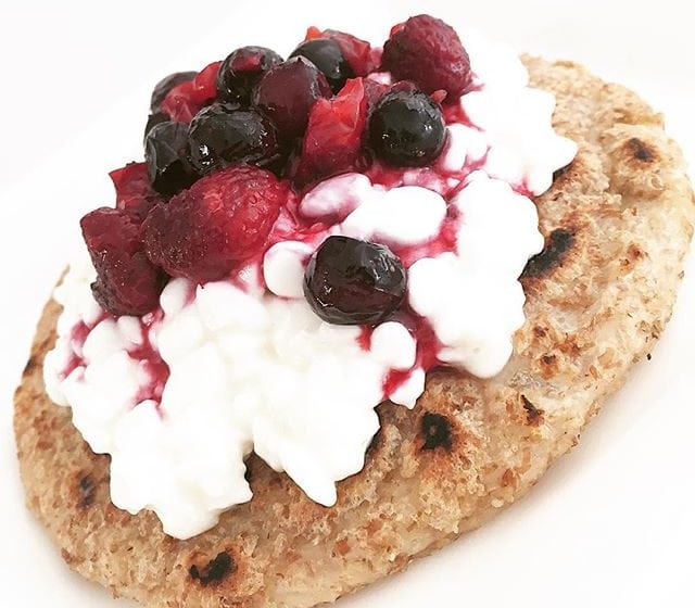 En stekt variant av grötfrukost