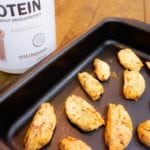 Supergoda småkakor med hackad choklad och extra protein