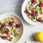 Trevlig måltidssallad med dinkel