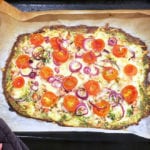 Broccolipizza - recept på grön näringsnjutning