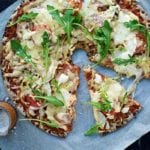Recept. Knäckepizza med kalkon