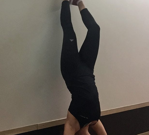 Teknik vid handstand - film steg för steg