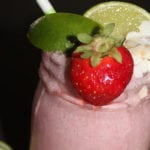 Jordgubbsmylkshake recept
