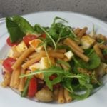 Nyttigt recept under 500 kalorier – Vegetarisk linspastasallad