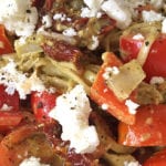 Vegetarisk pasta pesto