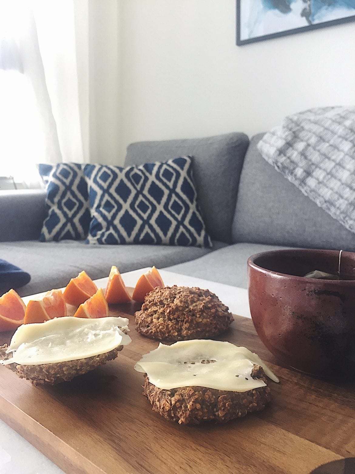 Bananscones med kanel och kardemumma