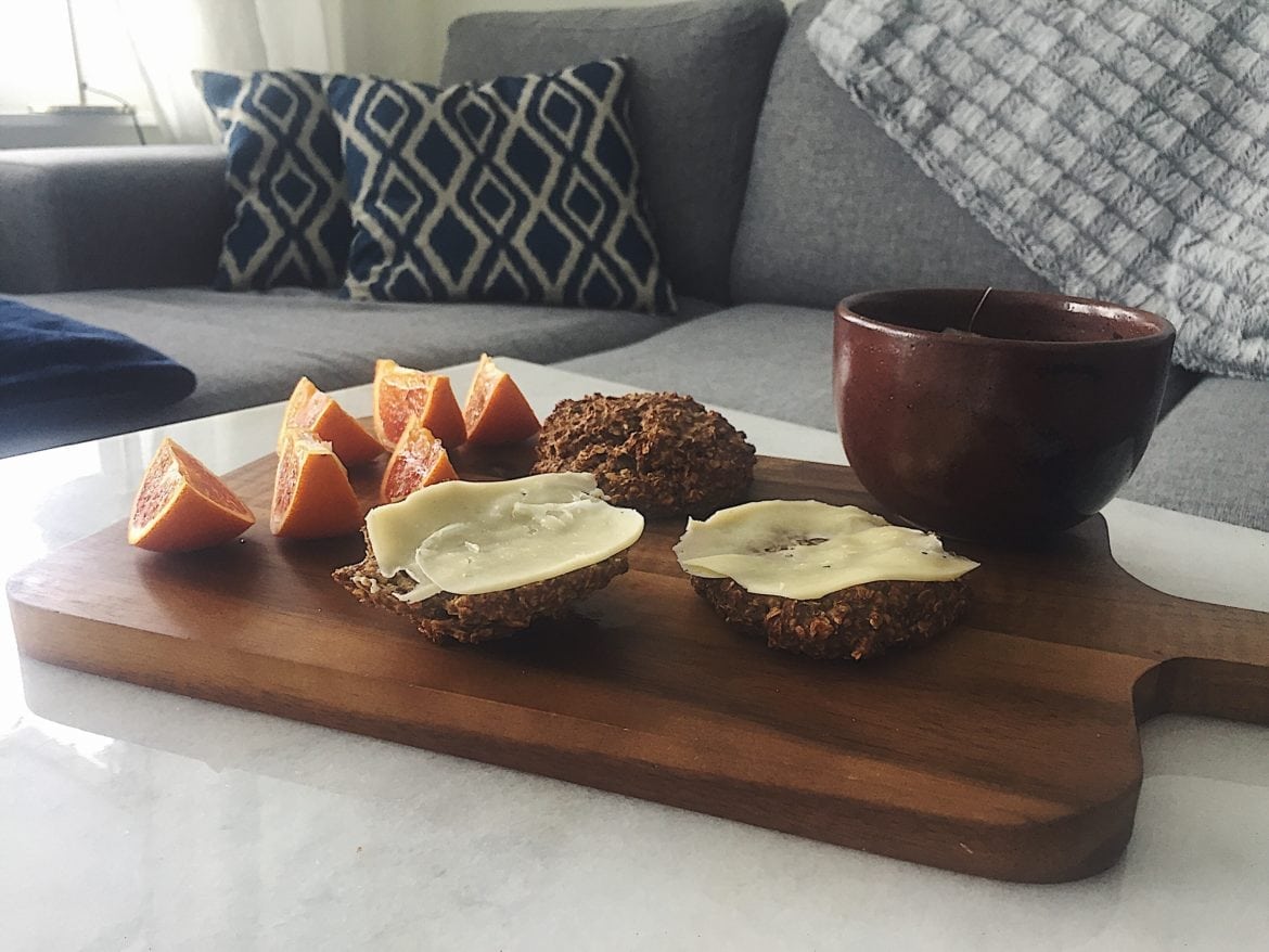 Bananscones med kanel och kardemumma
