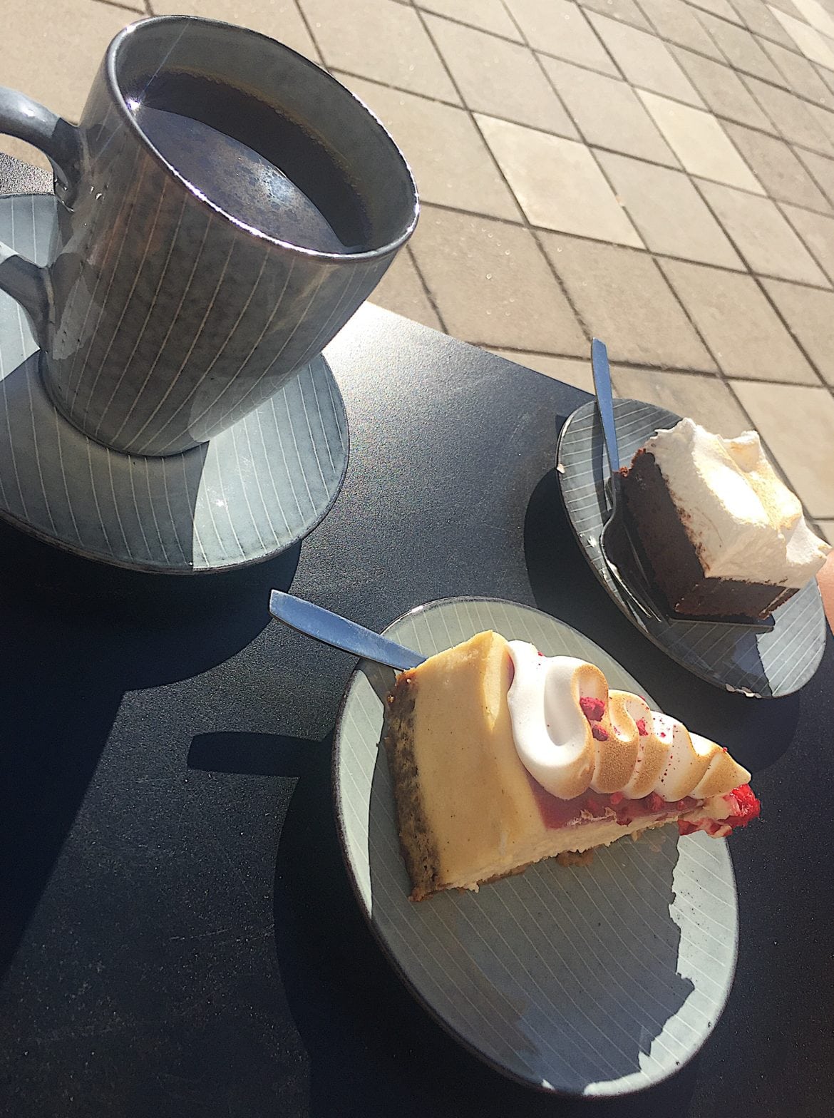 Mr Cake Stockholm, cheesecake och brownie
