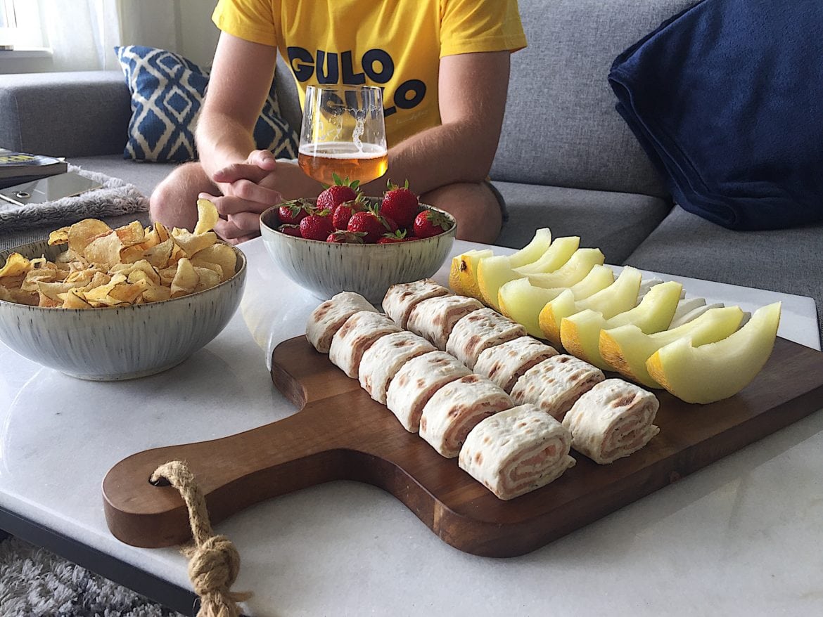 Tunnbrödssnittar med lax