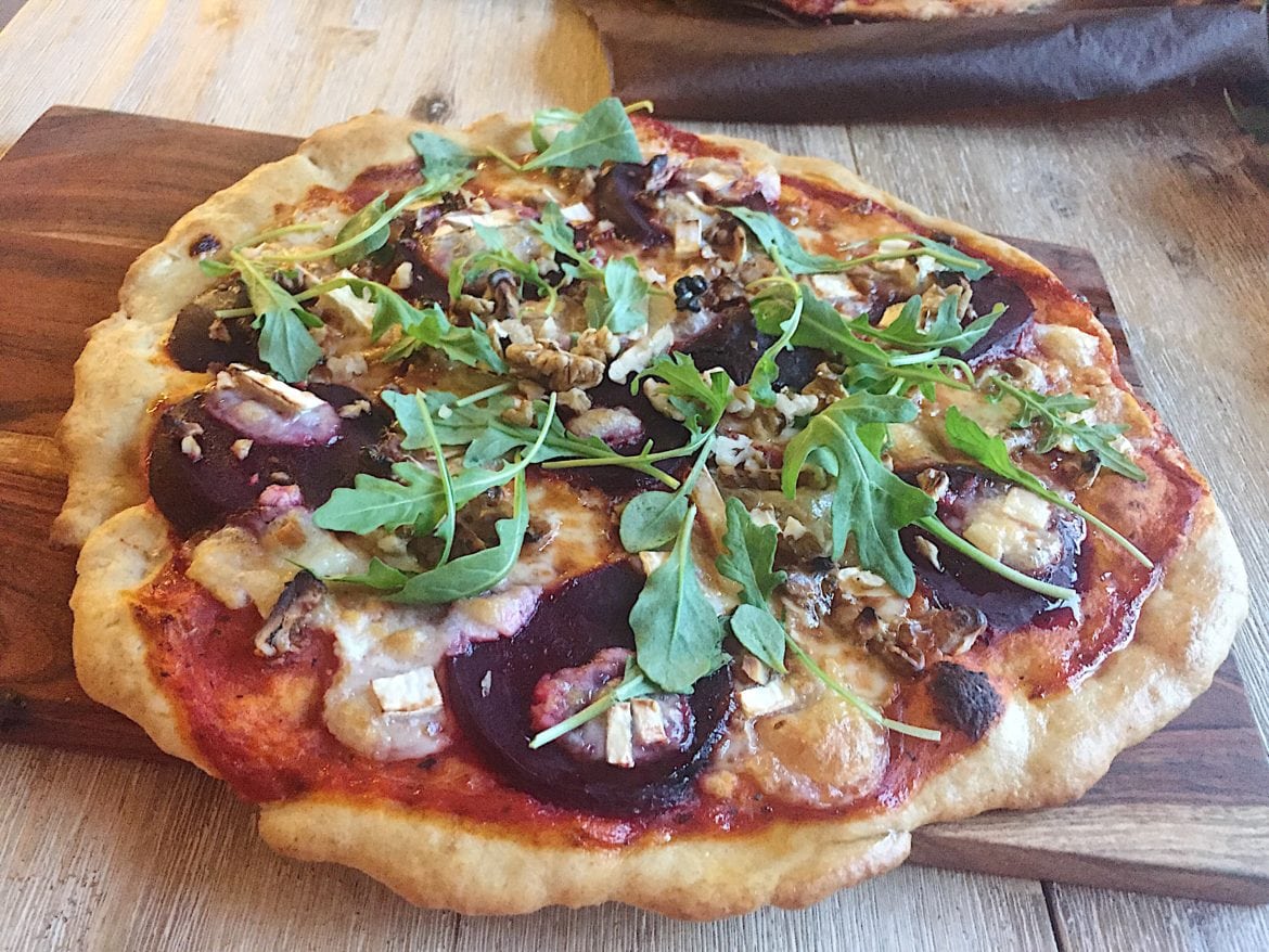 hemmagjord pizza