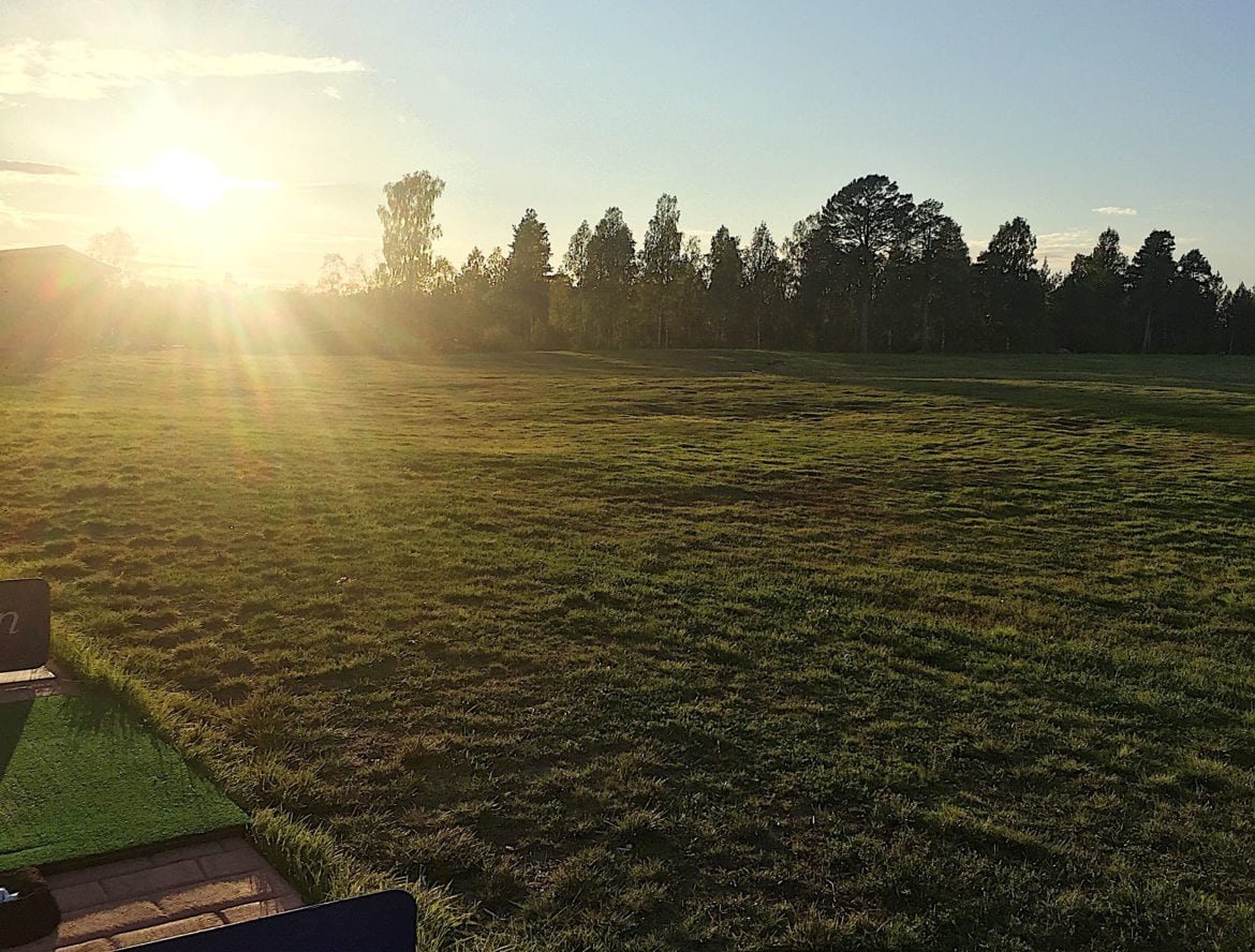 En del av helgen - Golf