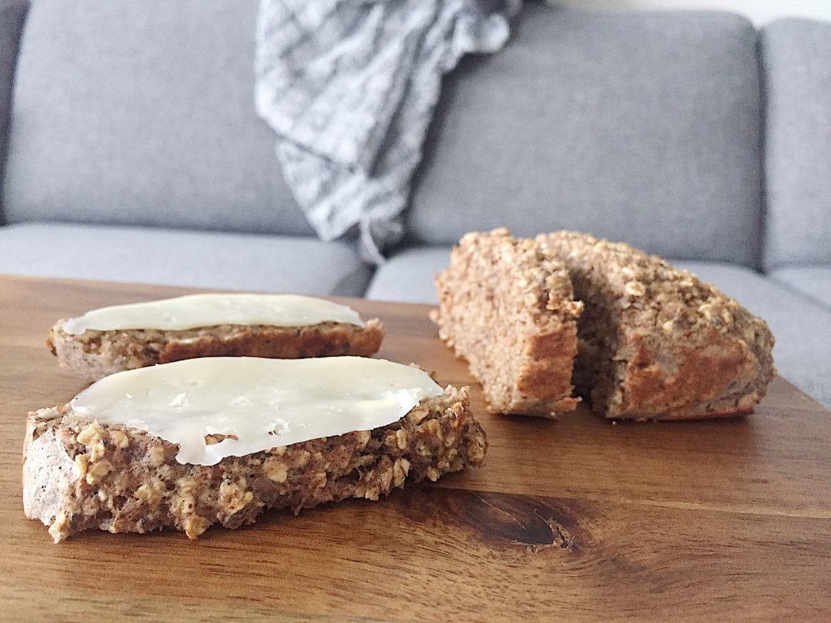 Banan och havrebröd