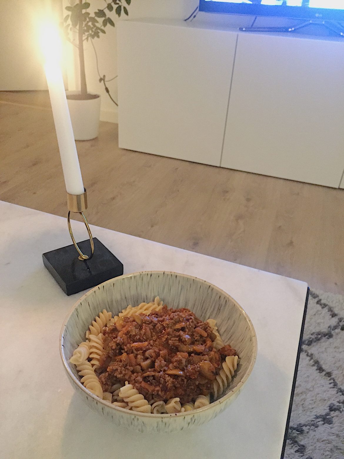 krämig köttfärssås