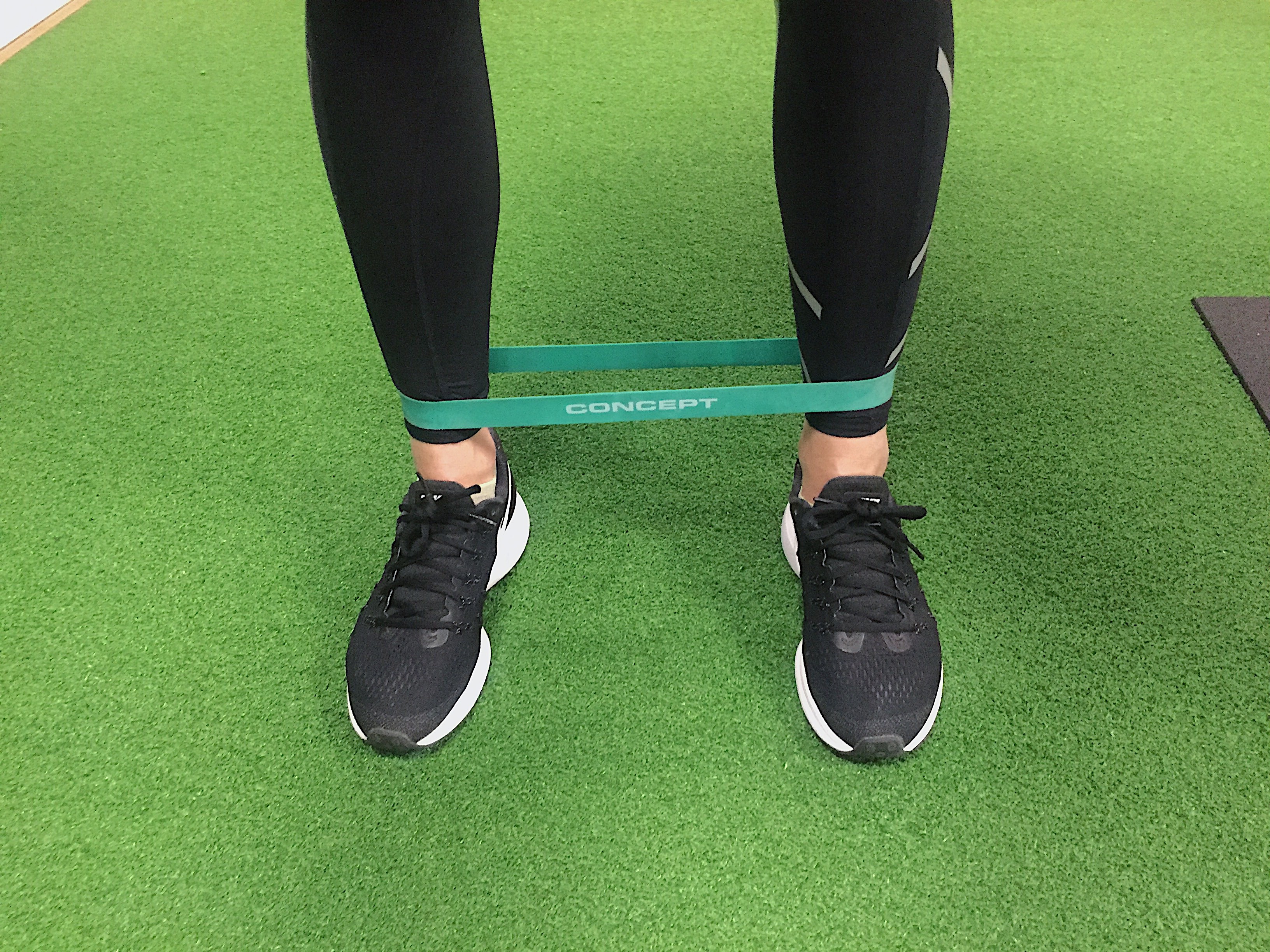 Mini bands - gång i sidled