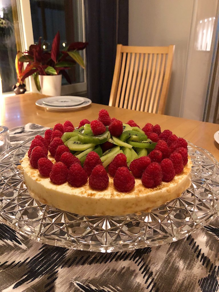Helgen i bilder - cheesecake