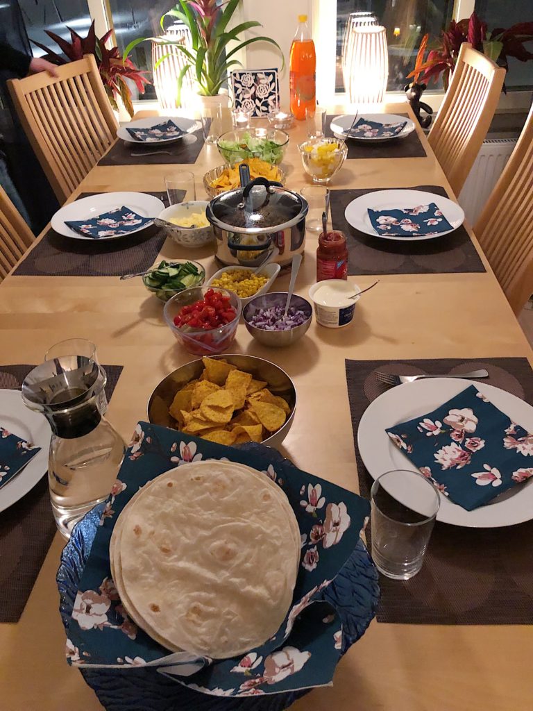 Helgen i bilder - tacofredag