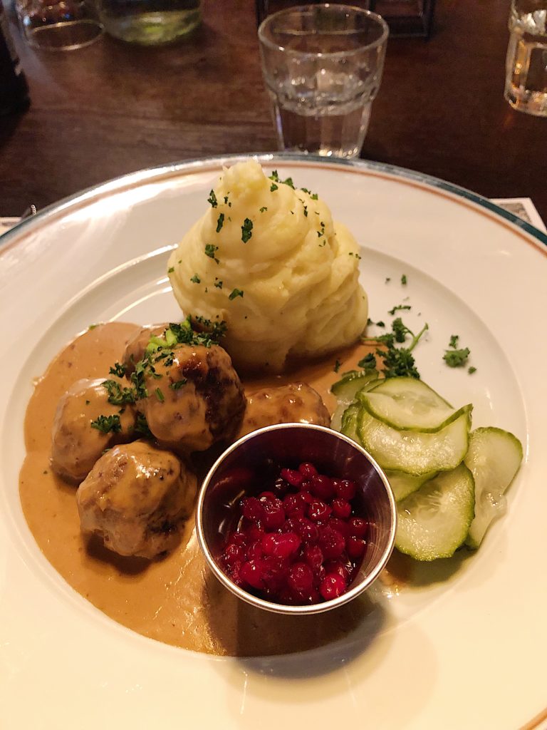 Kalvköttbullar på Harrys