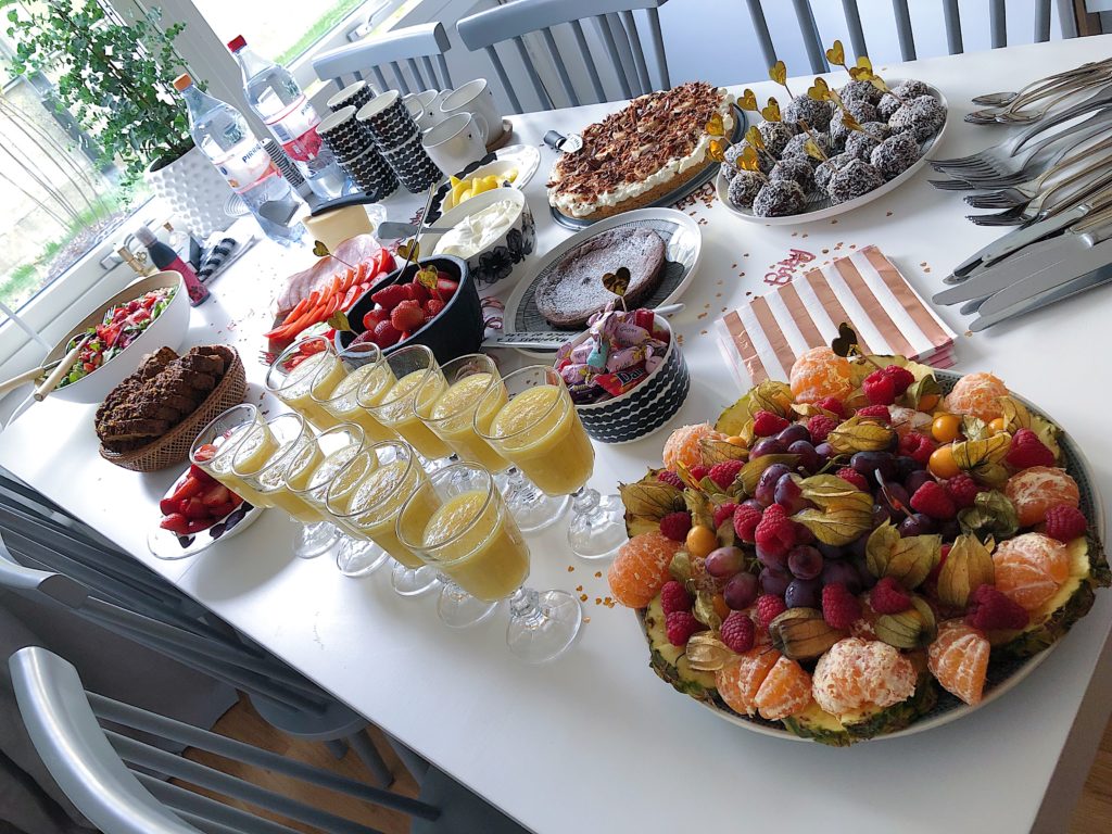 10 måltider - Babyshower och burnch