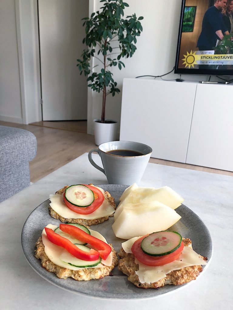 Kesobröd på tre ingredienser