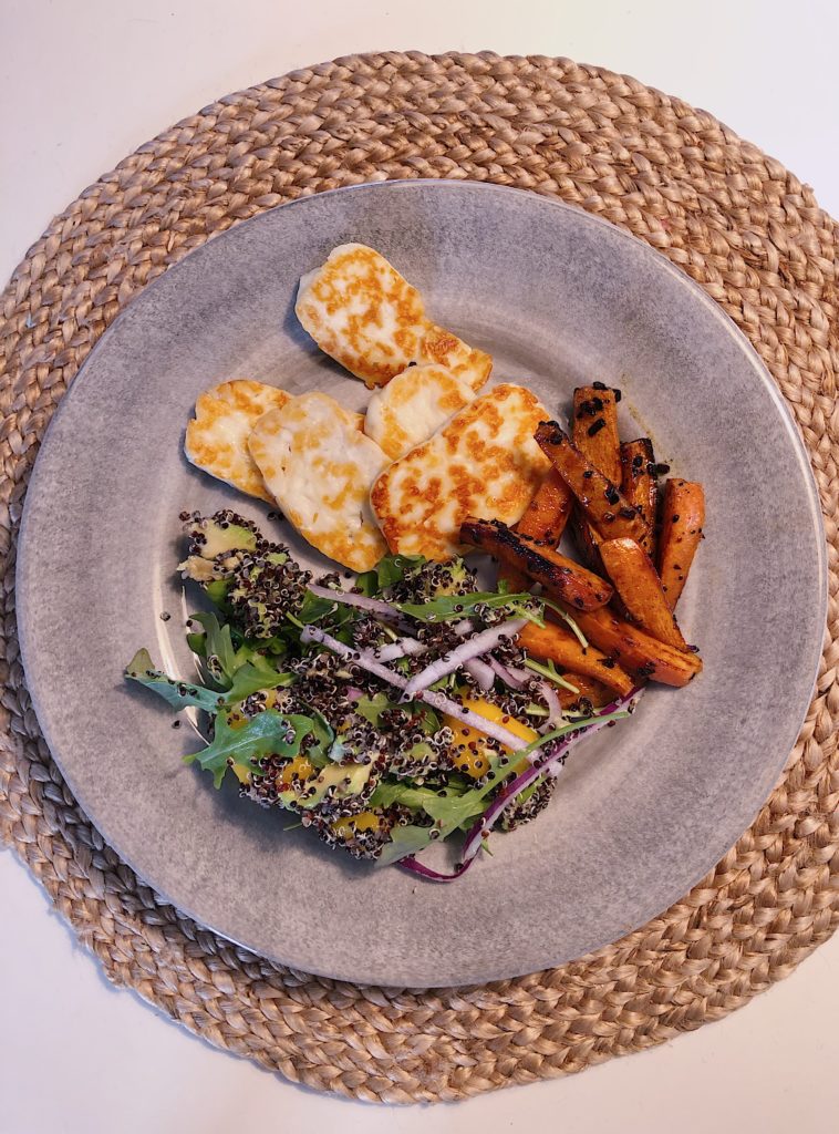 mango och avokadosallad
