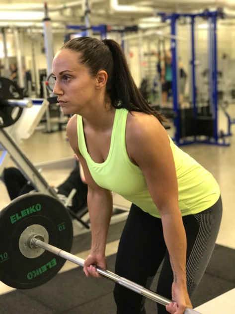 0704-5 - Ryggövning med skivstång